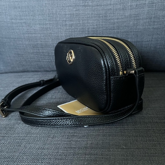 NWT MICHAEL KORS FULTON DOUBLE ZIP CROSSBODY BAG L - Picture 3 of 10